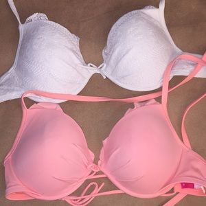 Victoria’s Secret bikini tops (bundle of 2) 34DD